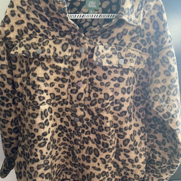 Cheetah shacket - Picture 1 of 4